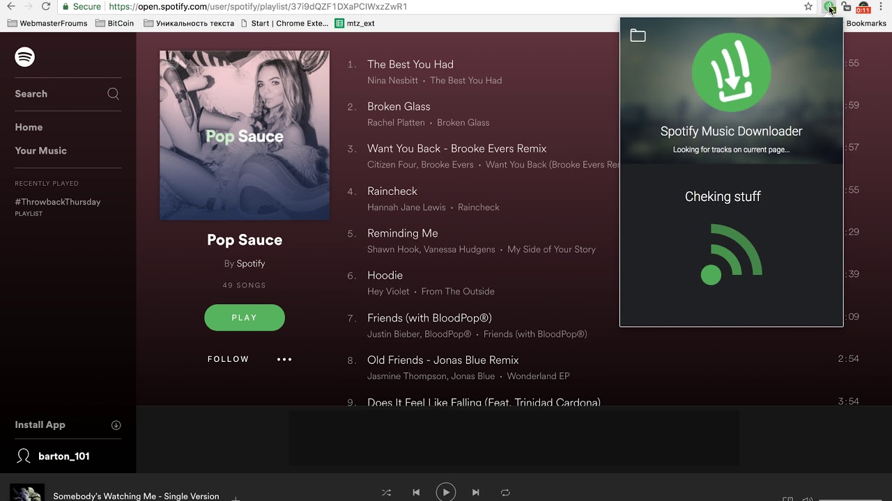 Download mp3 from spotify github playlists